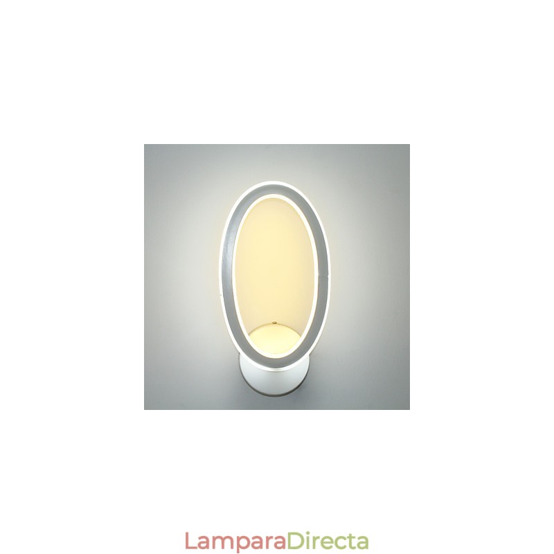 Lámpara de pared de aluminio para interiores, moderna y original, para pasillo, escalera, porche