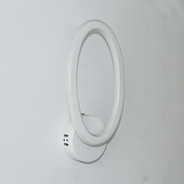 Lámpara de pared de aluminio para interiores, moderna y original, para pasillo, escalera, porche