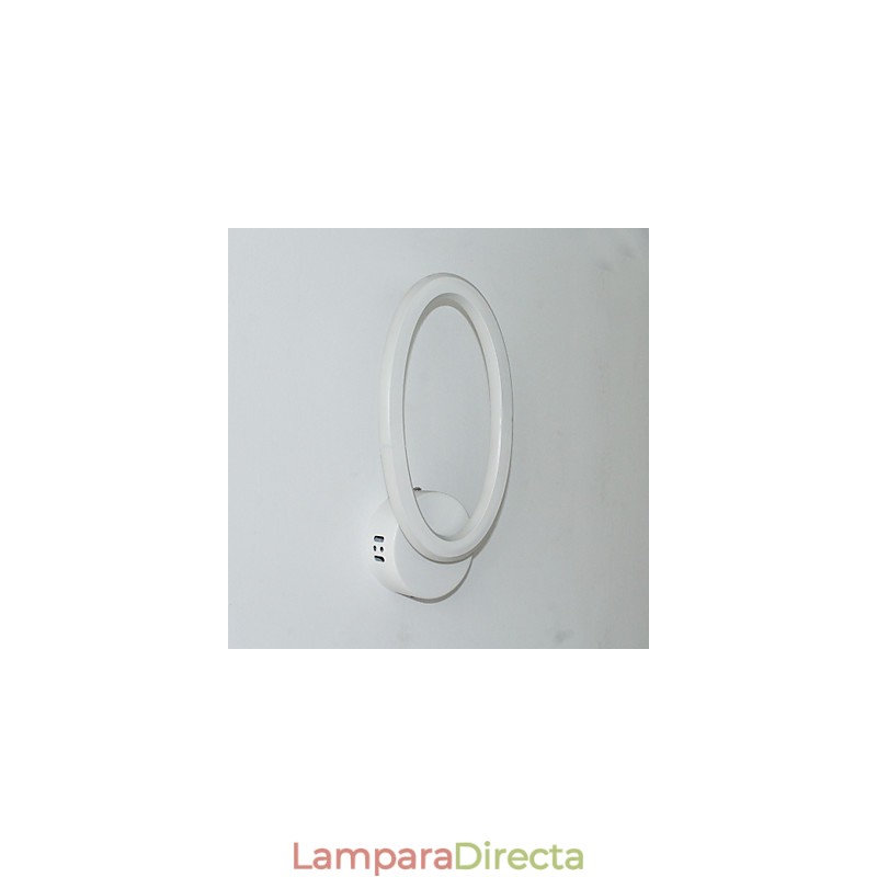 Lámpara de pared de aluminio para interiores, moderna y original, para pasillo, escalera, porche