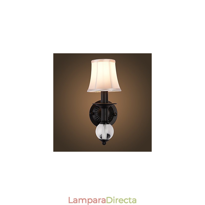 Apliques de pared con luz ambiental de pintura vintage sencilla de estilo rústico
