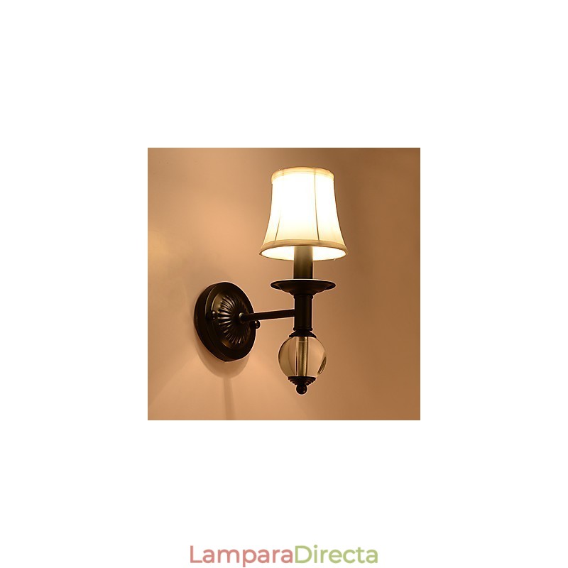 Apliques de pared con luz ambiental de pintura vintage sencilla de estilo rústico