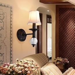 Apliques de pared con luz ambiental de pintura vintage sencilla de estilo rústico