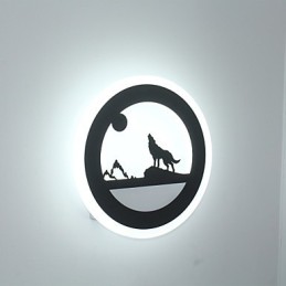 Lámpara de pared para dormitorio, pasillo, escalera, luces, personalidad creativa, lámparas de noche minimalistas modernas.