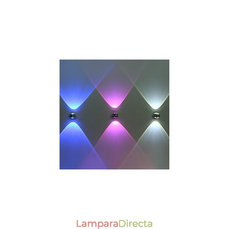 Apliques de pared con luz ambiental estilo mini multicolor Lámpara de pared