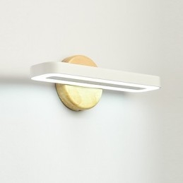 Apliques de pared con luz ambiental contemporánea moderna y característica