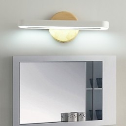 Apliques de pared con luz ambiental contemporánea moderna y característica