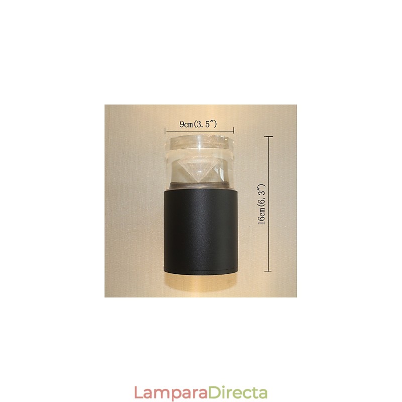 Apliques de pared con función simple integrada para luz ambiental