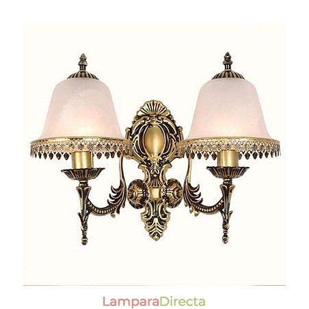 Apliques de pared vintage con luz descendente y acabado galvanizado Apliques de pared vintage con luz descendente y acabado galvanizado