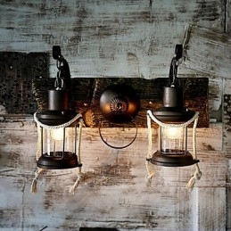 Apliques de pared vintage Otros apliques de pared con luz descendente