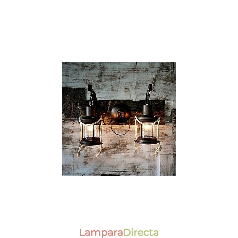 Apliques de pared vintage Otros apliques de pared con luz descendente