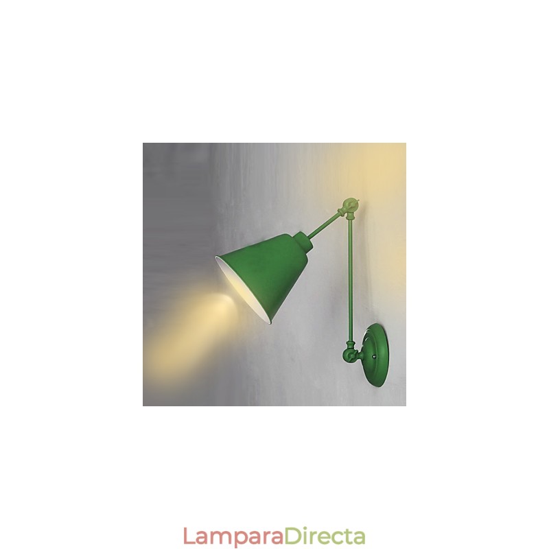 Apliques de pared con luz ambiental contemporánea moderna y característica