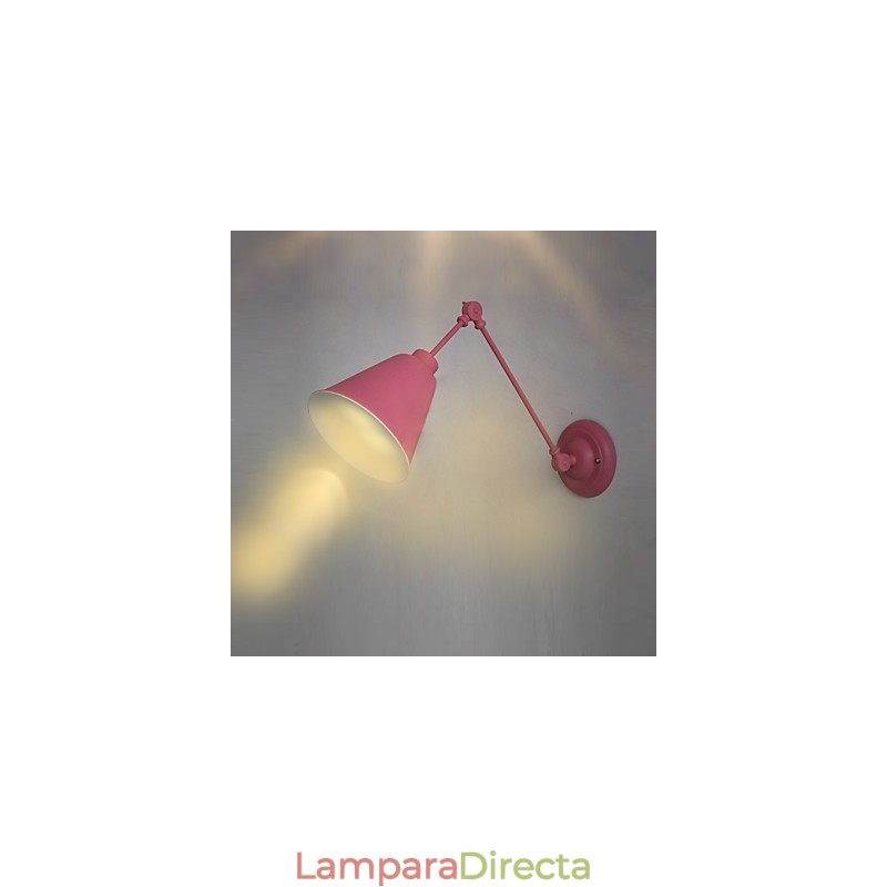 Apliques de pared con luz ambiental contemporánea moderna y característica