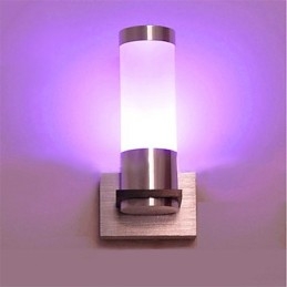 Característica novedosa para apliques de pared de luz ambiental de estilo mini con múltiples tonos, lámpara de pared