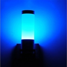 Característica novedosa para apliques de pared de luz ambiental de estilo mini con múltiples tonos, lámpara de pared
