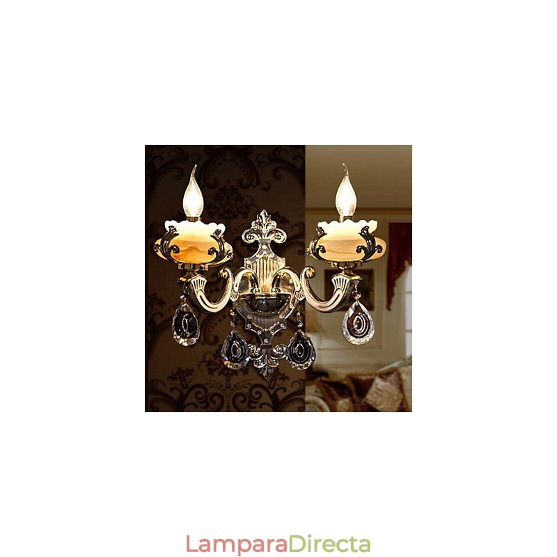 Apliques de pared vintage Otros apliques de pared con iluminación ascendente