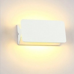Lámpara de pared moderna, aplique de pared de aluminio ajustable para dormitorio, comedor, sala de estar, iluminación interior, luminaria de pared