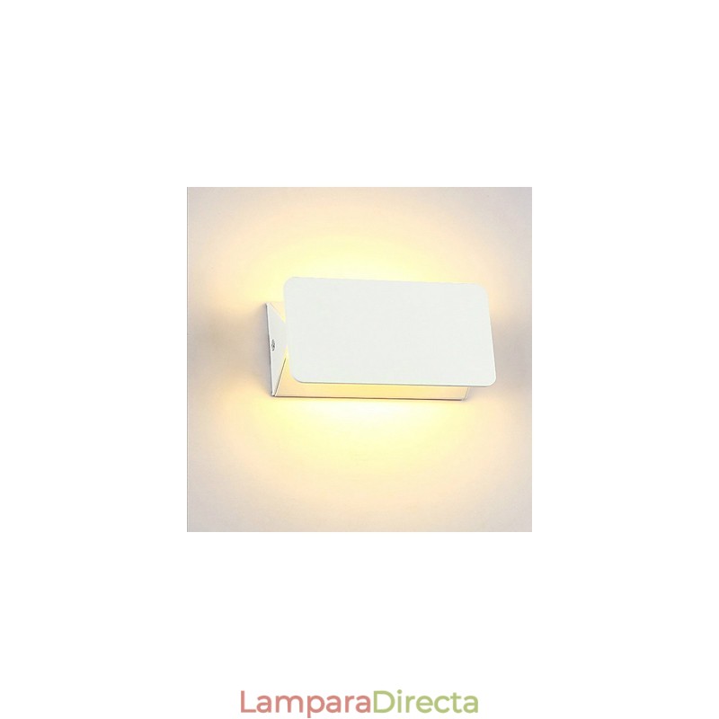 Lámpara de pared moderna, aplique de pared de aluminio ajustable para dormitorio, comedor, sala de estar, iluminación interior, luminaria de pared