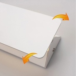 Lámpara de pared moderna, aplique de pared de aluminio ajustable para dormitorio, comedor, sala de estar, iluminación interior, luminaria de pared