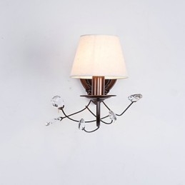 Aplique de pared con luz ambiental estilo mini, estilo rústico, estilo campestre, galvanizado.