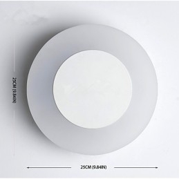 Apliques de pared modernos contemporáneos integrados para luz ambiental Lámpara de pared