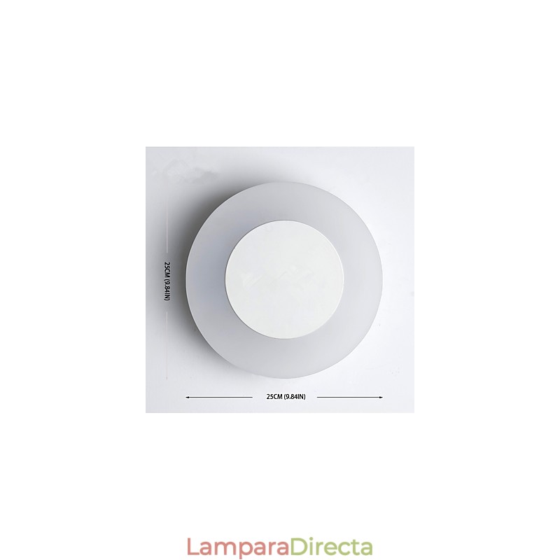 Apliques de pared modernos contemporáneos integrados para luz ambiental Lámpara de pared