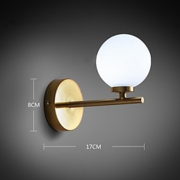 Apliques de pared con iluminación ambiental de estilo mini, modernos y contemporáneos con acabado galvanizado.