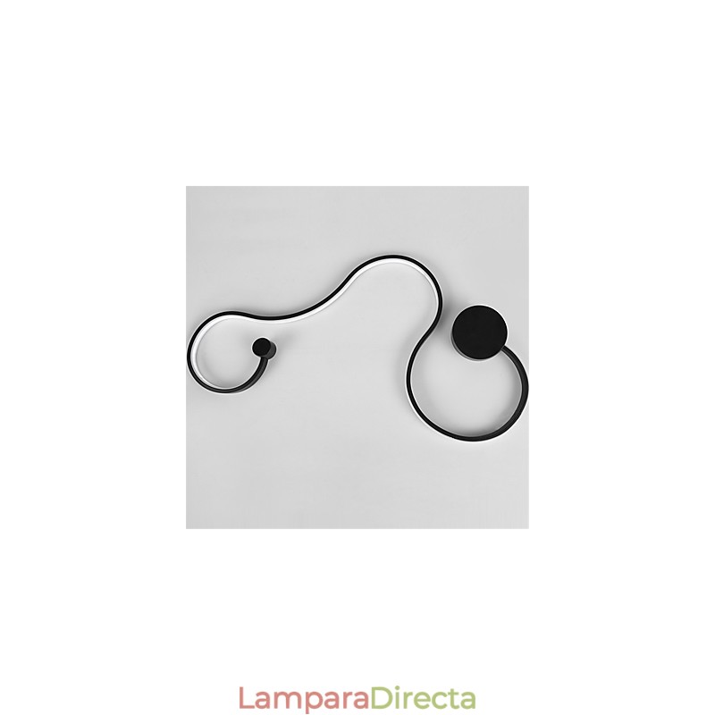 Lámparas de pared modernas de metal creativas para sala de estar, pasillo, dormitorio, habitaciones de hotel, iluminación decorativa de noche