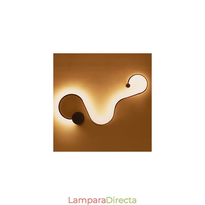 Lámparas de pared modernas de metal creativas para sala de estar, pasillo, dormitorio, habitaciones de hotel, iluminación decorativa de noche