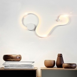 Lámparas de pared modernas de metal creativas para sala de estar, pasillo, dormitorio, habitaciones de hotel, iluminación decorativa de noche