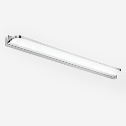 Iluminación de baño estilo mini, moderna y contemporánea, de metal.