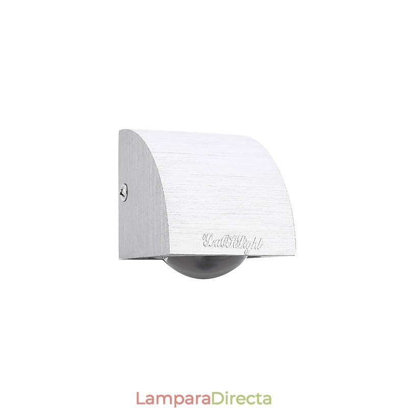 Característica de pintura contemporánea moderna para luces de pared con bombillas de estilo miniV