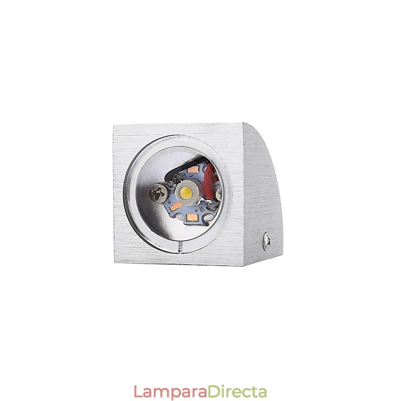 Característica de pintura contemporánea moderna para luces de pared con bombillas de estilo miniV