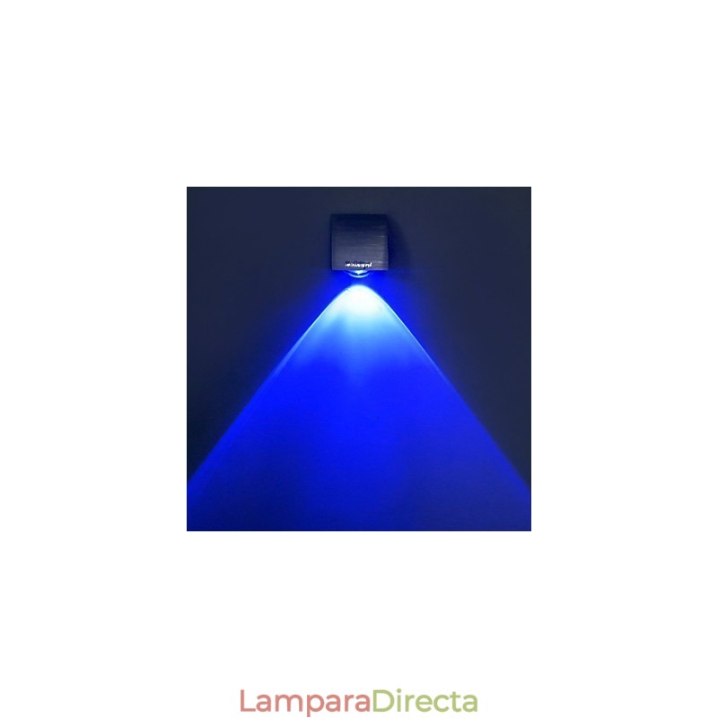 Característica de pintura contemporánea moderna para luces de pared con bombillas de estilo miniV