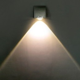 Característica de pintura contemporánea moderna para luces de pared con bombillas de estilo miniV