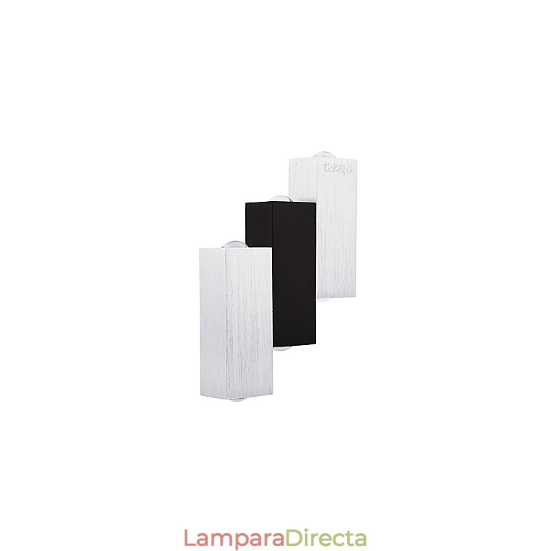 Lámpara de pared empotrada con luz ambiental de estilo mini, con pintura contemporánea moderna