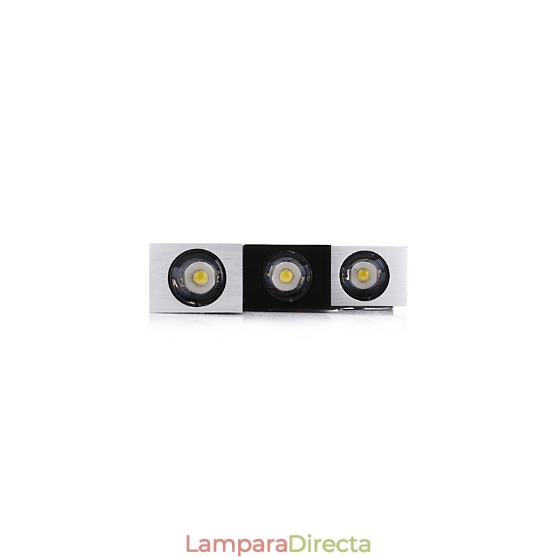 Lámpara de pared empotrada con luz ambiental de estilo mini, con pintura contemporánea moderna