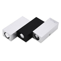Lámpara de pared empotrada con luz ambiental de estilo mini, con pintura contemporánea moderna