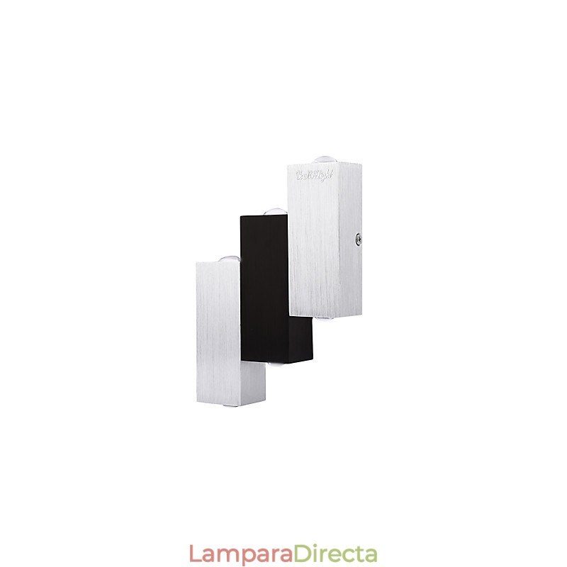 Lámpara de pared empotrada con luz ambiental de estilo mini, con pintura contemporánea moderna