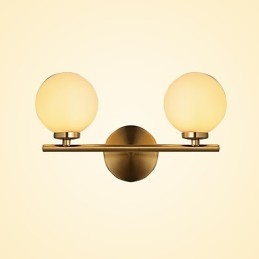 Lámpara de pared moderna contemporánea de bronce con función de mini apliques de pared de estilo uplight.