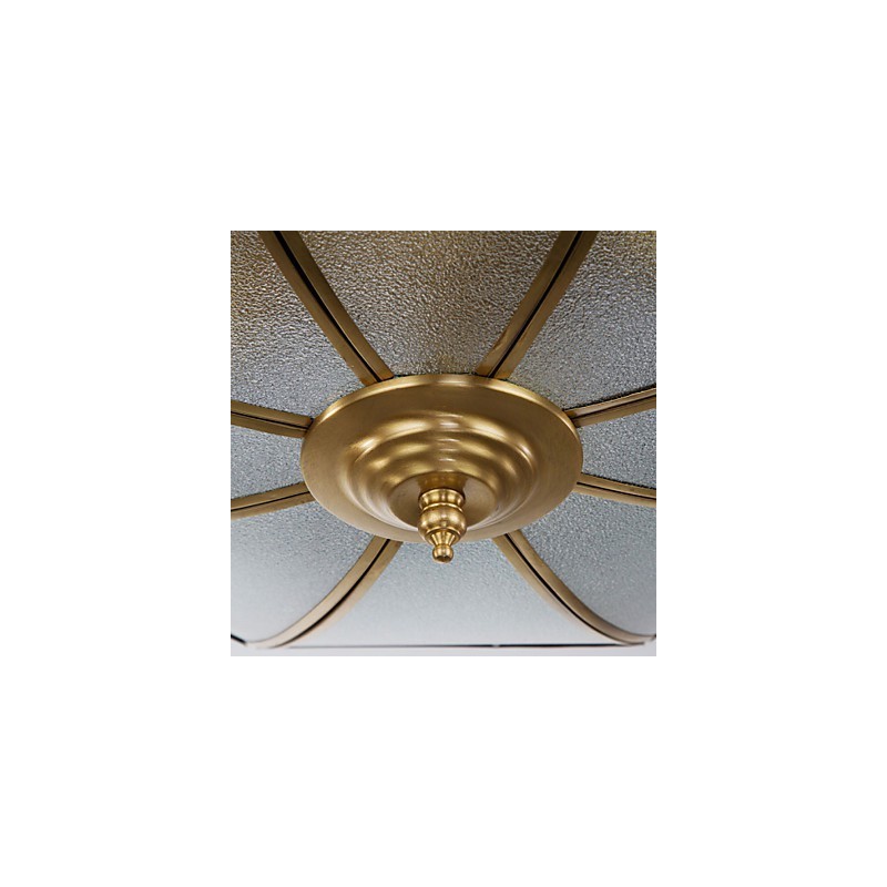 Lámpara de techo de cobre con diseño decorativo contemporáneo moderno