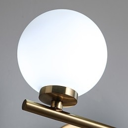 Lámpara de pared moderna contemporánea de bronce con función de mini apliques de pared de estilo uplight.