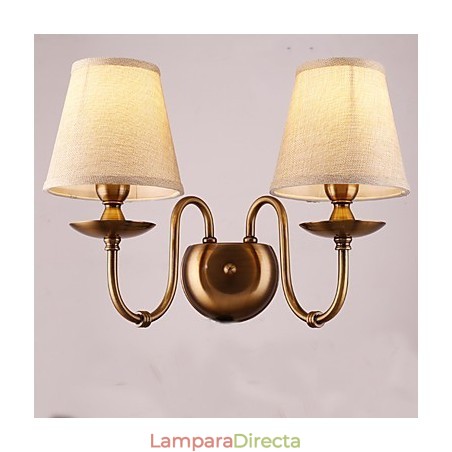 Apliques de pared con luz descendente, tradicionales, clásicos, galvanizados, con protección ocular. Apliques de pared con luz descendente, tradicionales, clásicos, galvanizados, con protección ocular.