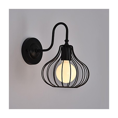 Aplique de pared con luz ambiental de estilo mini, con pintura rústica clásica MaxTraditional. Aplique de pared con luz ambiental de estilo mini, con pintura rústica clásica MaxTraditional.