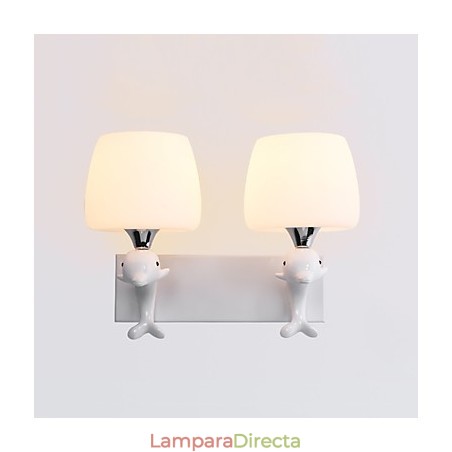 Apliques de pared con luz ambiental y protección ocular con pintura contemporánea moderna Apliques de pared con luz ambiental y protección ocular con pintura contemporánea moderna
