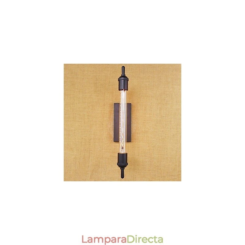 Aplique de pared con luz ambiental estilo mini con pintura retro campestre