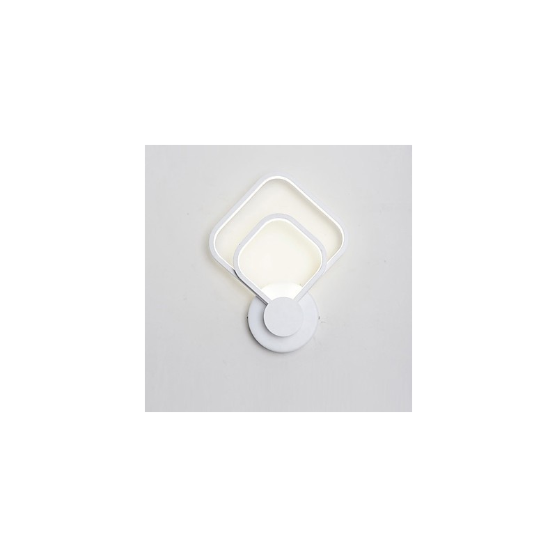 Lámpara de pared con función de pintura contemporánea moderna integrada para luz ambiental.