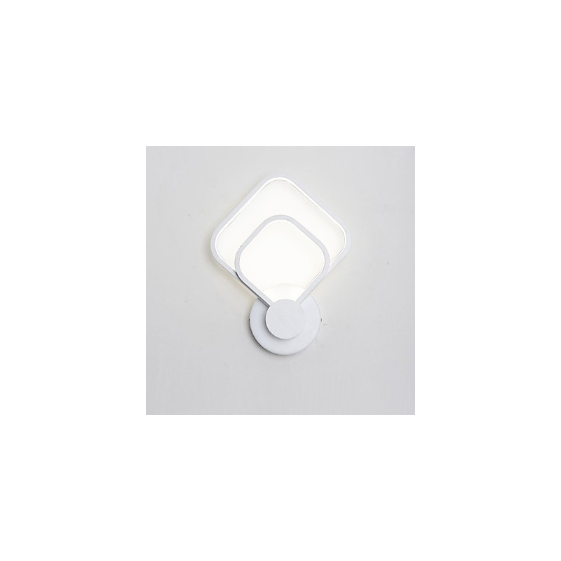 Lámpara de pared con función de pintura contemporánea moderna integrada para luz ambiental.