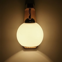 Apliques de pared con luz ambiental y protección ocular con pintura contemporánea moderna