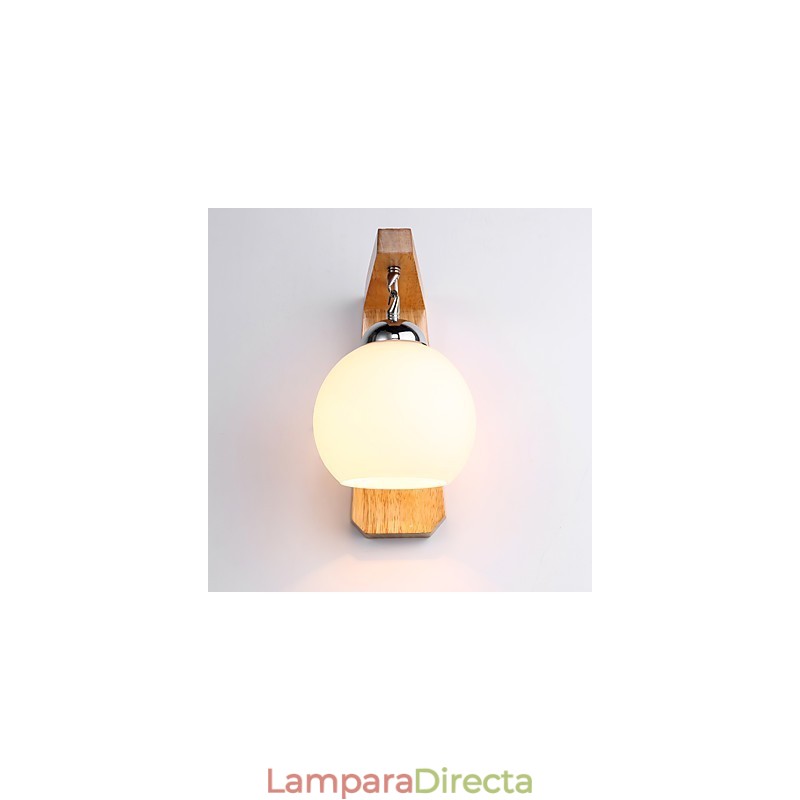 Apliques de pared con luz ambiental y protección ocular con pintura contemporánea moderna