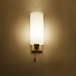 Apliques de pared con luz ambiental y protección ocular con pintura contemporánea moderna